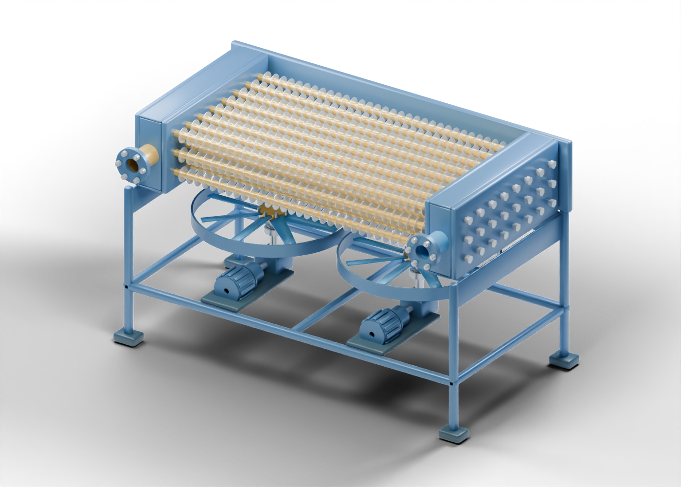 Air-cooled heat exchanger concept model
