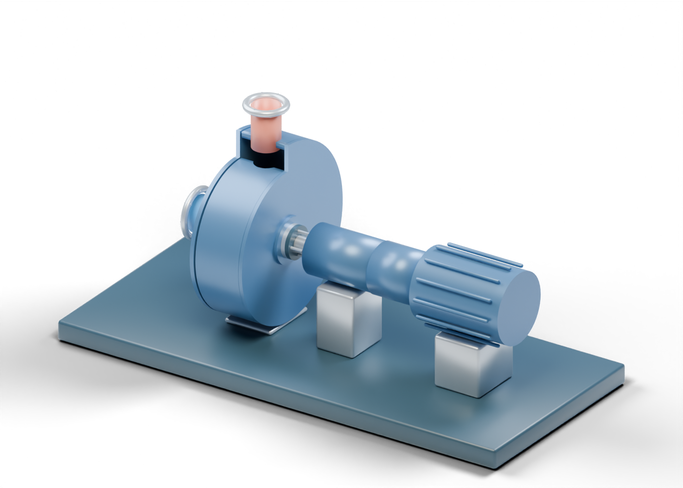 Centrifugal pump model