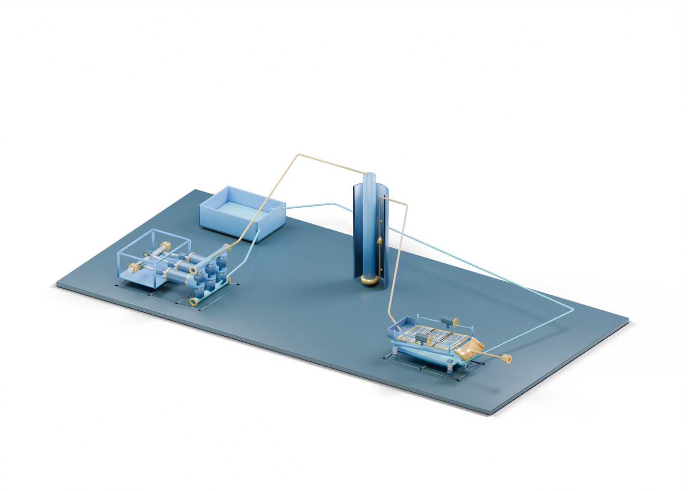 Drilling-fluid circulation relationship map model