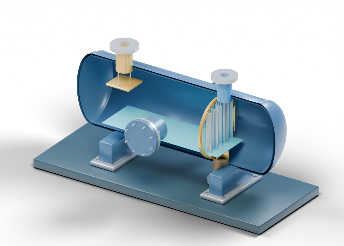 Glycol flash-tank concept model