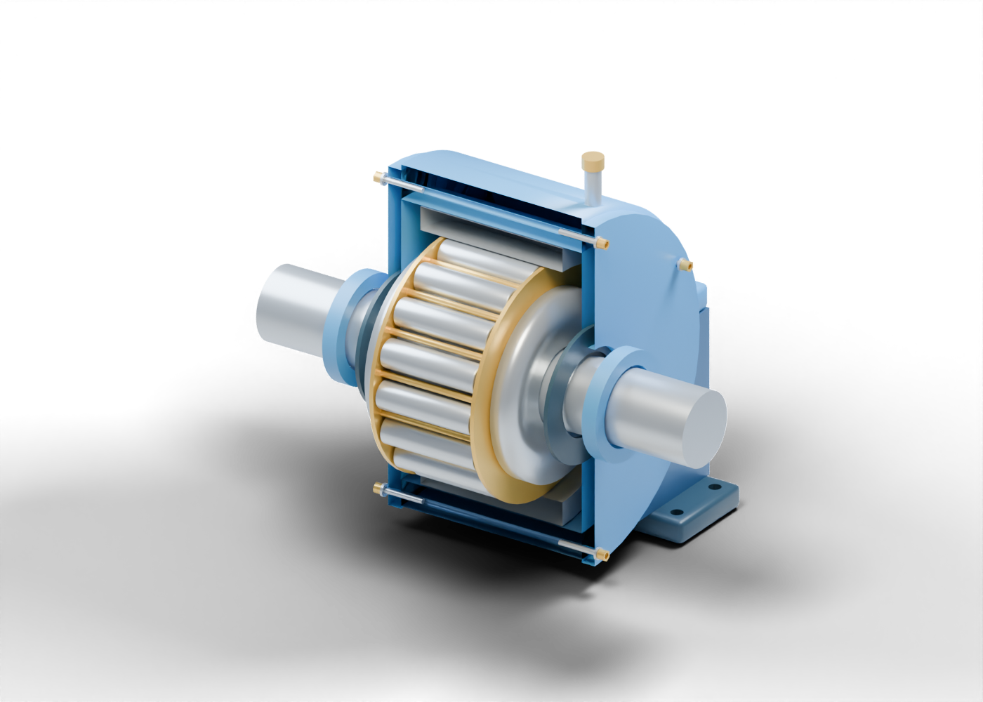 Housed cylindrical roller bearing concept model