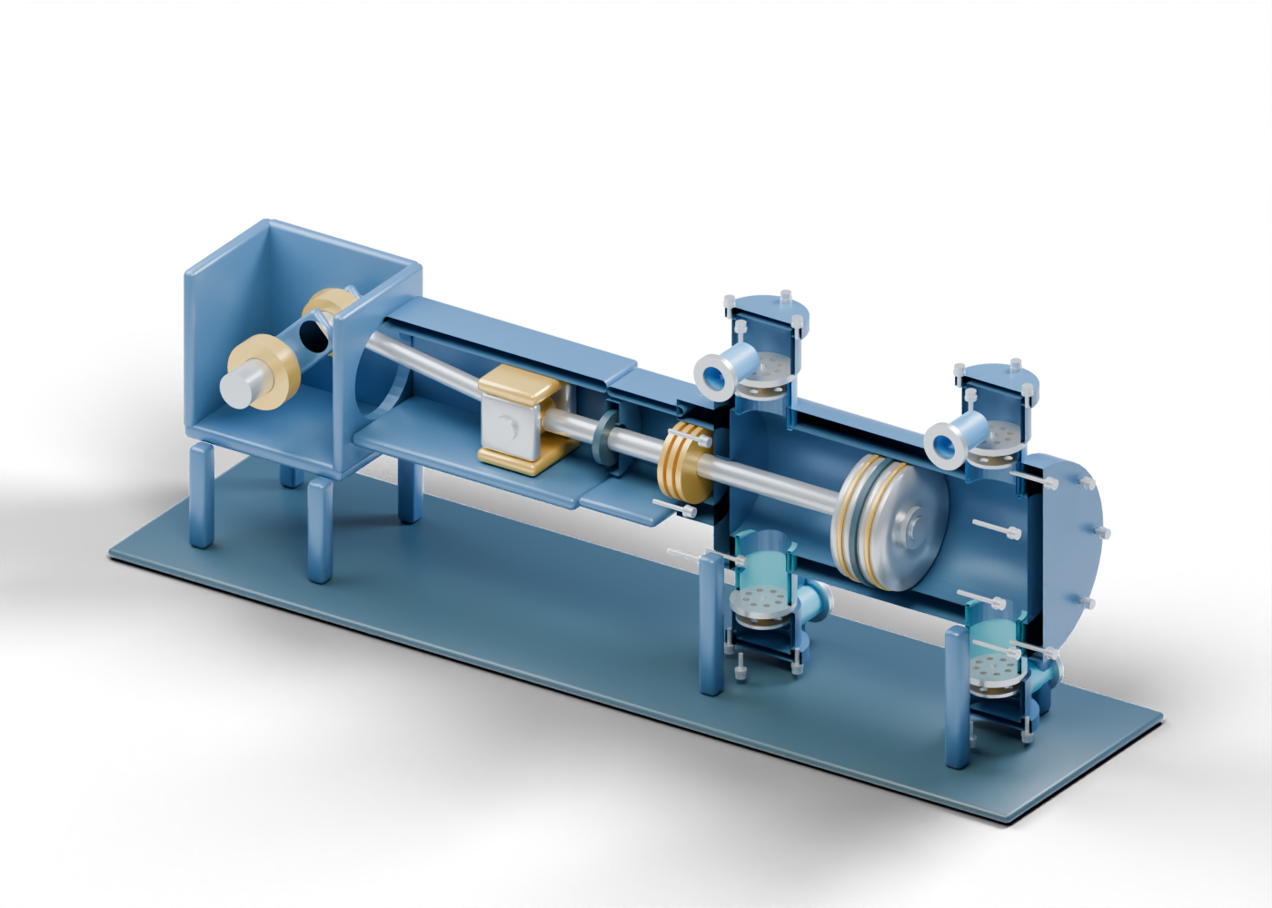 Reciprocating compressor concept model