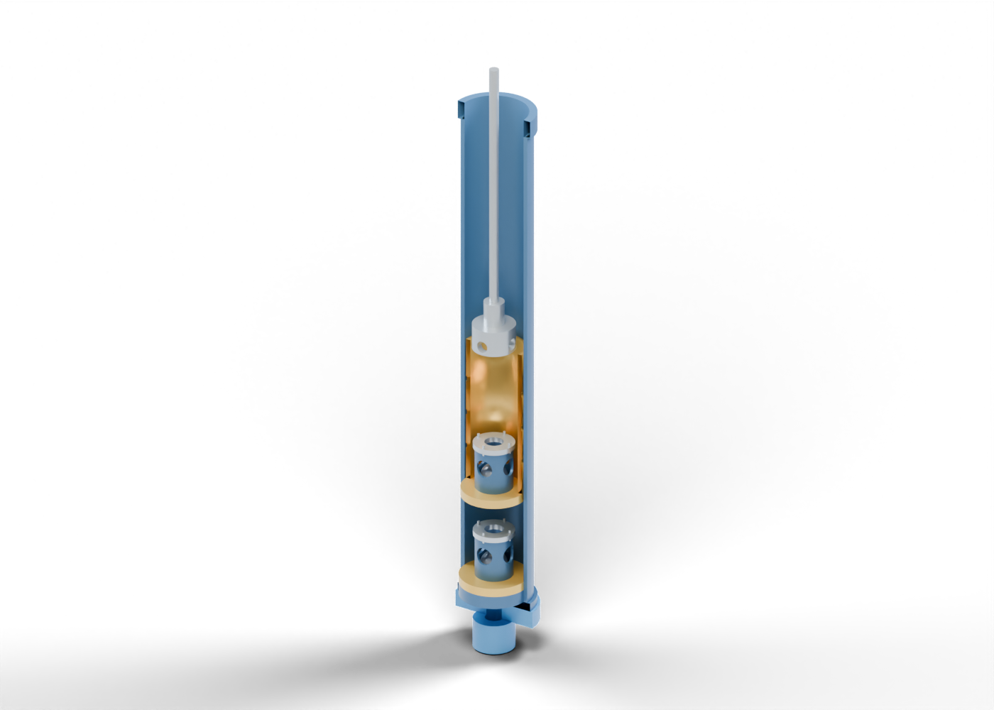 Downhole rod pump concept model
