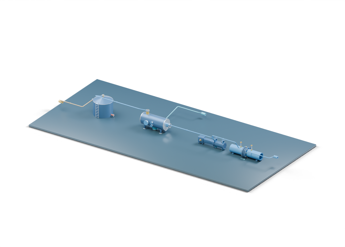 Tank-vapour recovery system concept model